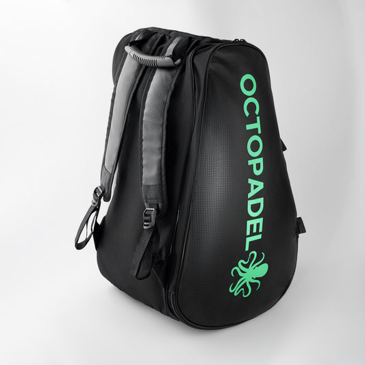 Octopadel vegan carbon fiber leather padel racket carry case