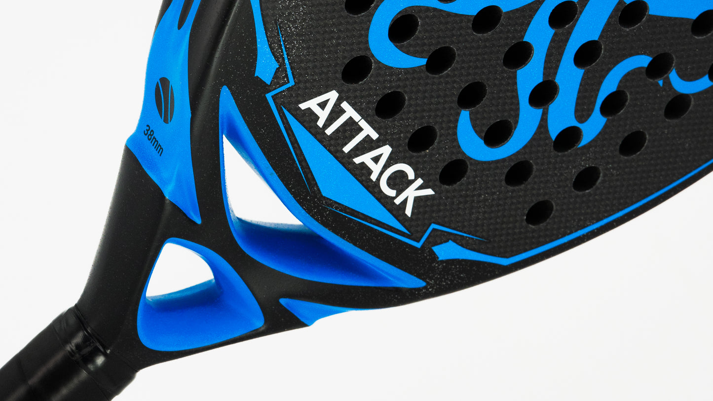 Octopadel Attack Padel Tennis Racket (Firm)