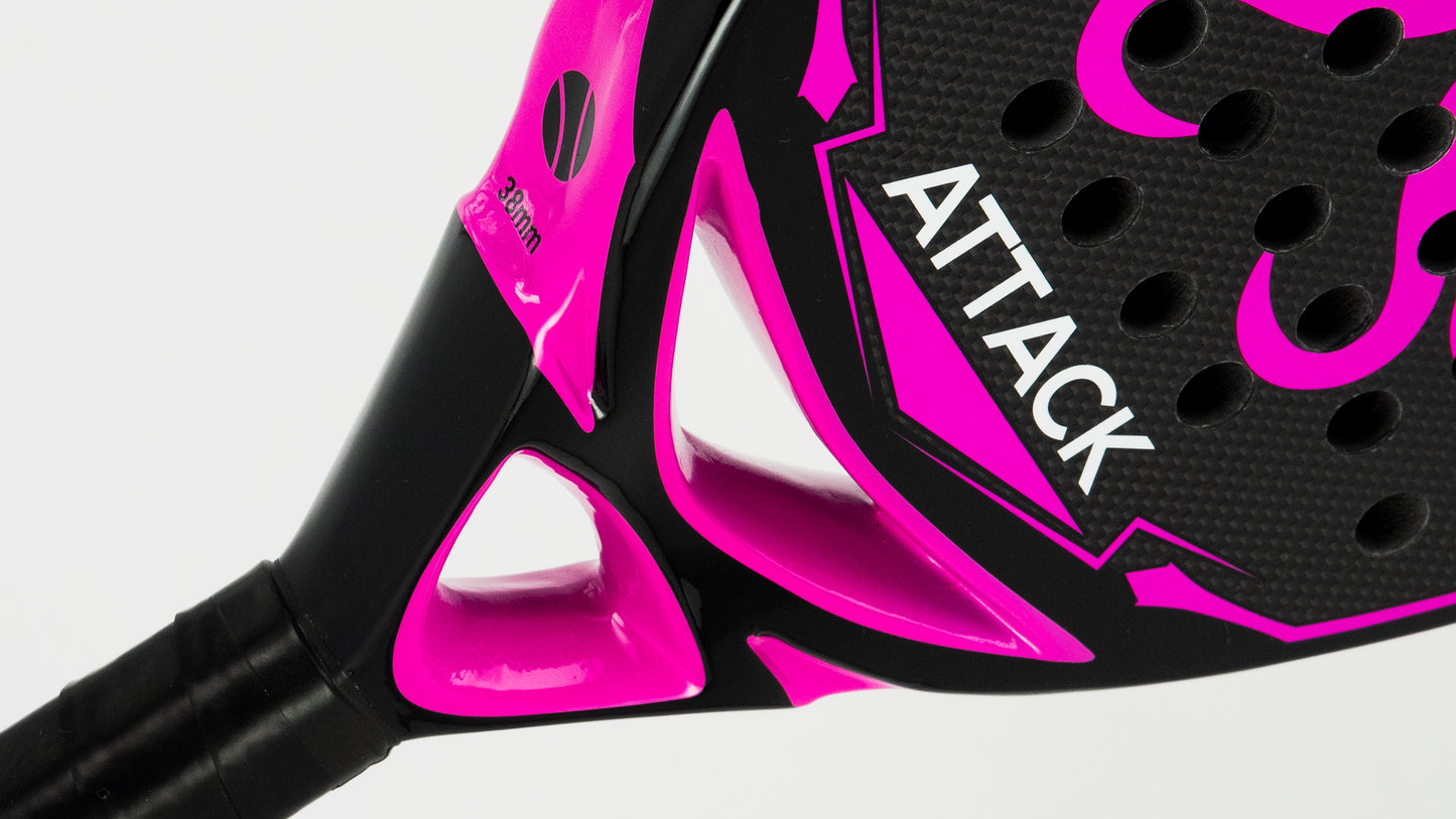 Octopadel Attack Padel Tennis Racket (Soft)